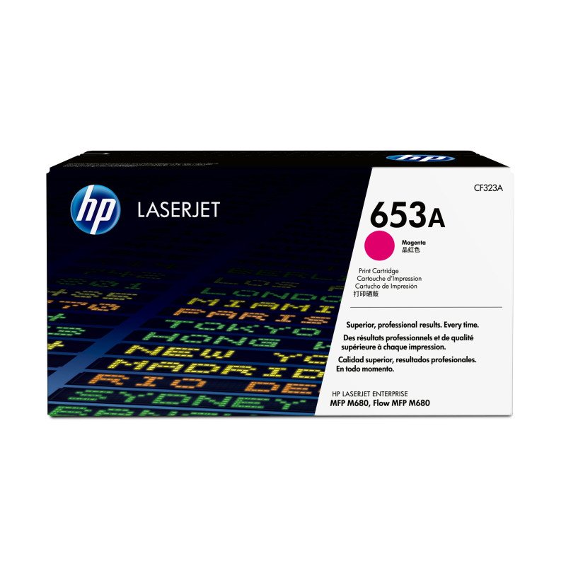 HP Toner/653A Magenta LaserJet Cartridge