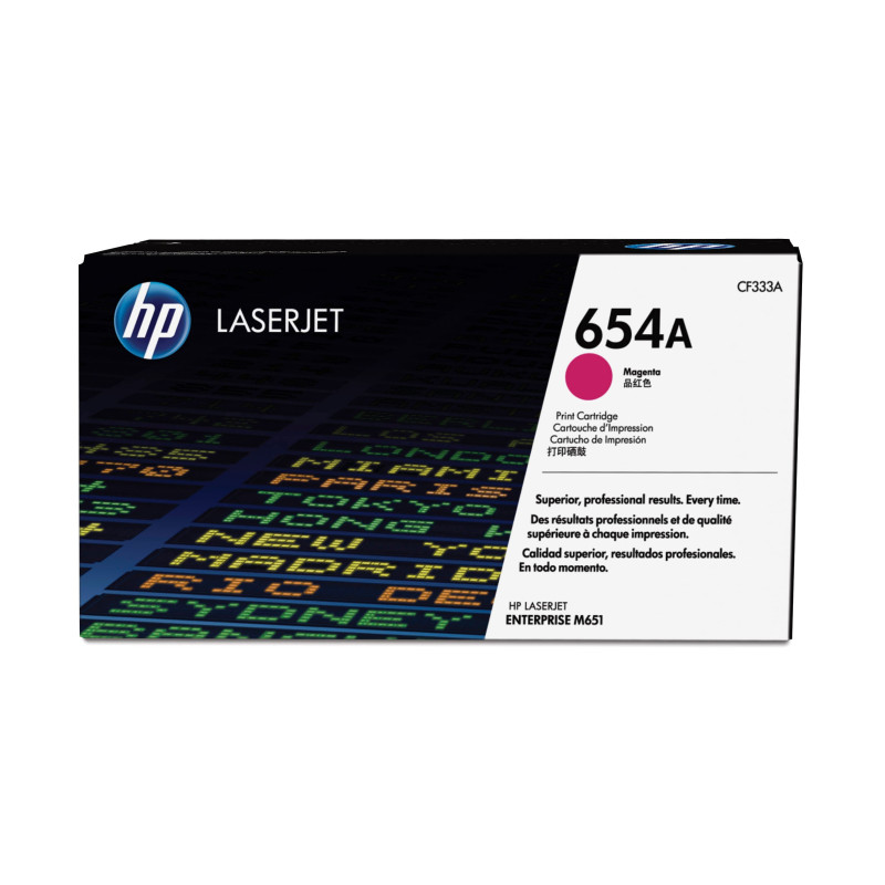 HP 654A Magenta LaserJet Toner Cartridge
