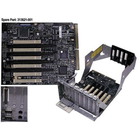 System I/O board with cage