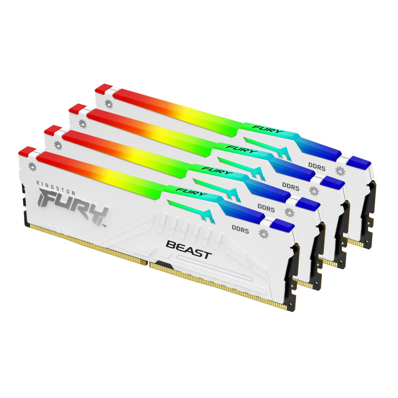 128GB 5600 DDR5 DIMM Kit4 FURY Bst W RGB