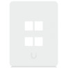 Universal keystone wall plate
