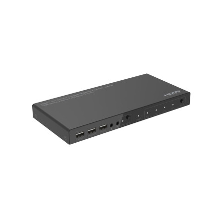 4K@60Hz HDMI KVM switch, 4x1