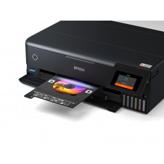 Epson EcoTank ET-8550, Inyección de tinta, Impresión a color, 5760 x 1440 DPI, A3, Impresión directa, Negro