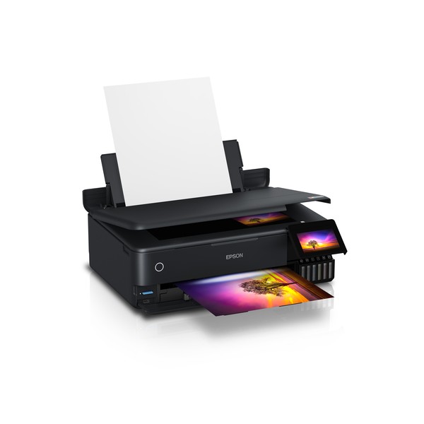 Epson EcoTank ET-8550, Inyección de tinta, Impresión a color, 5760 x 1440 DPI, A3, Impresión directa, Negro