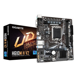 Placa Base Gigabyte H610M H V2 Socket 1700/ DDR5/ PCIe 4.0/ Micro ATX