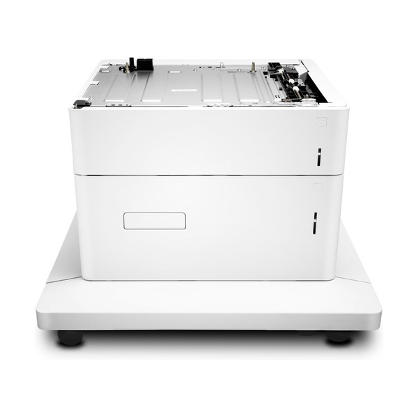 HP Alimentador HCI y soporte de la impresora Color LaserJet de 1 x 550/2000-Sheet, Bandeja de papel, HP, 2550 hojas, Blanco, Neg