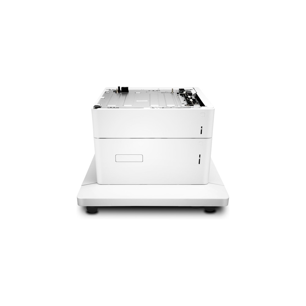 HP Alimentador HCI y soporte de la impresora Color LaserJet de 1 x 550/2000-Sheet, Bandeja de papel, HP, 2550 hojas, Blanco, Neg