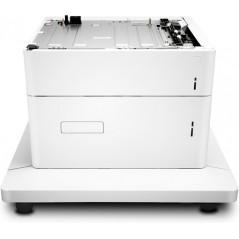 HP Alimentador HCI y soporte de la impresora Color LaserJet de 1 x 550/2000-Sheet, Bandeja de papel, HP, 2550 hojas, Blanco, Neg