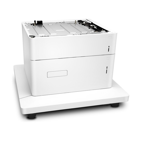 HP Alimentador HCI y soporte de la impresora Color LaserJet de 1 x 550/2000-Sheet, Bandeja de papel, HP, 2550 hojas, Blanco, Neg