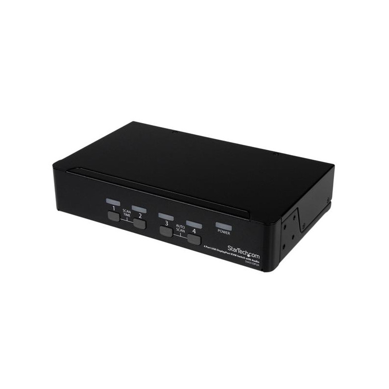 4 Port USB DisplayPort KVM Switch