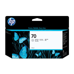 HP No 70 Ink Cart/Light Grey w/vi