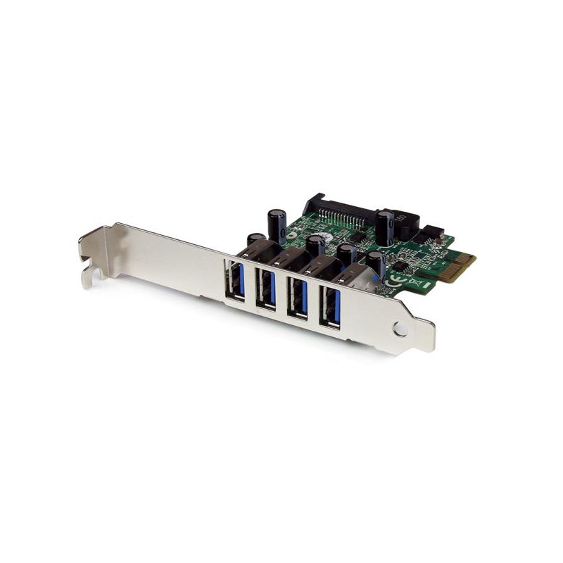 4 Port PCI Express PCIe USB 3.0 Card