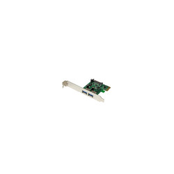 2 Port PCIe USB 3.0 Card Adapter w/UASP