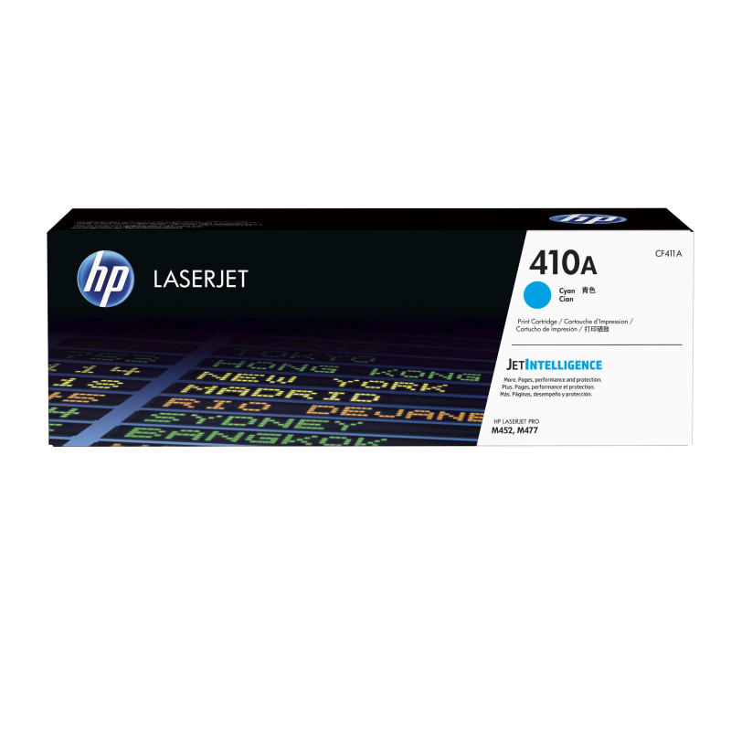 HP Toner/410A Cyan LaserJet Cartridge