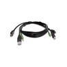 HDMI KVM Cable USB 2.0 3.5mm TAA