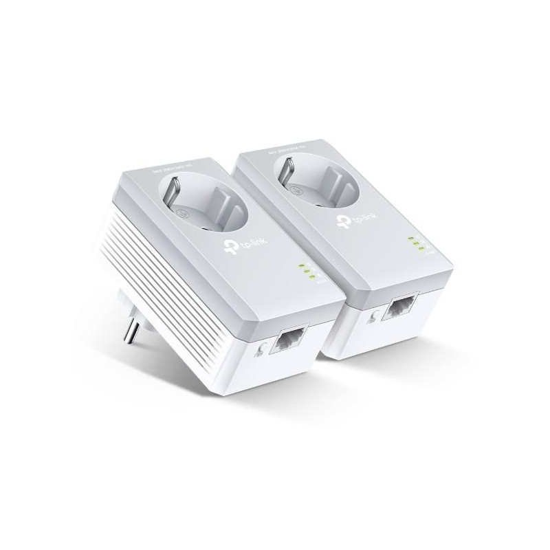Adaptador Powerline TP-Link TL-PA4010P KIT 600Mbps/ Alcance 300m/ Pack