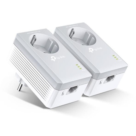 Adaptador Powerline TP-Link TL-PA4010P KIT 600Mbps/ Alcance 300m/ Pack