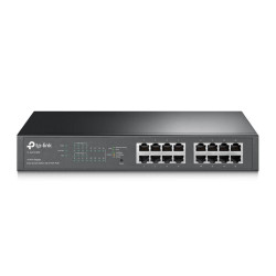Switch TP-Link TL-SG1016PE/ 16 Puertos/ RJ45 10/100/1000/ Po | APLIUM