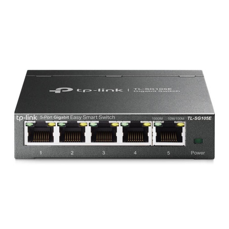 Switch TP-Link Easy Smart TL-SG105E V2 5 Puertos/ RJ-45 10/100/1000