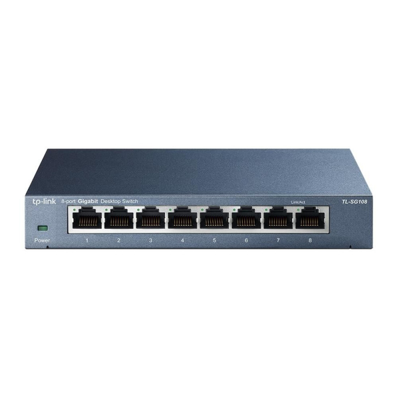 8 port Gigabit Switch, metal, | APLIUM