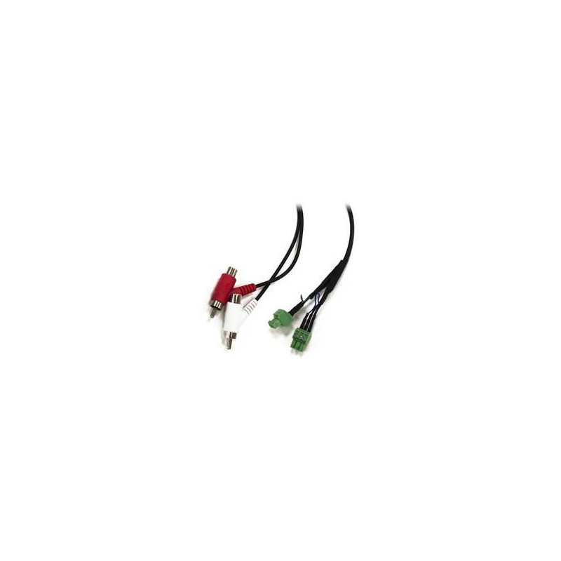 2 x EUROBLOCK RCA cable 1