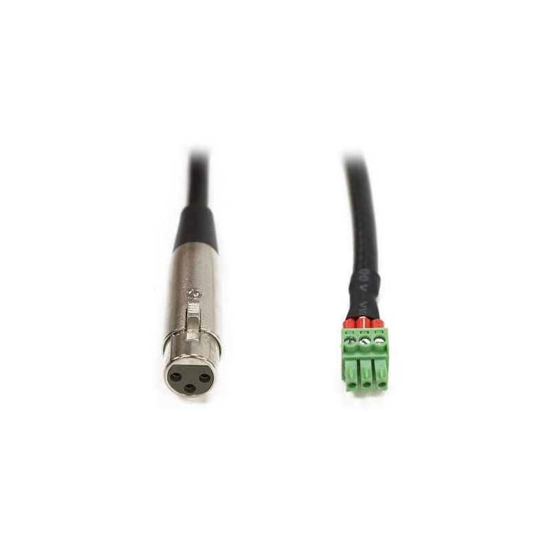 EUROBLOCK 3p XLR FEMALE cable | APLIUM