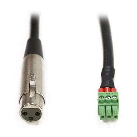 EUROBLOCK 3p XLR FEMALE cable | APLIUM