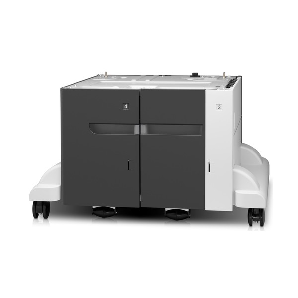 HP LaserJet Alimentador y soporte de bandeja de entrada de gran capacidad para 3500 hojas, 3500 hojas, Negocios, Empresa, 750 mm