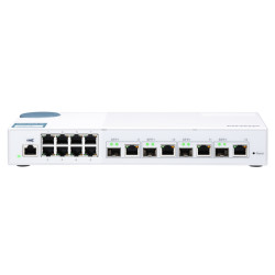 8x1Gbps 4x10G SFP+/NBASE-T webmgd switch
