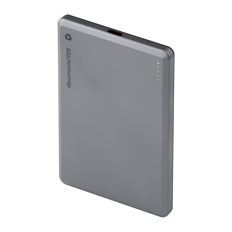re-charge Power Bank 5K Wireless Grey