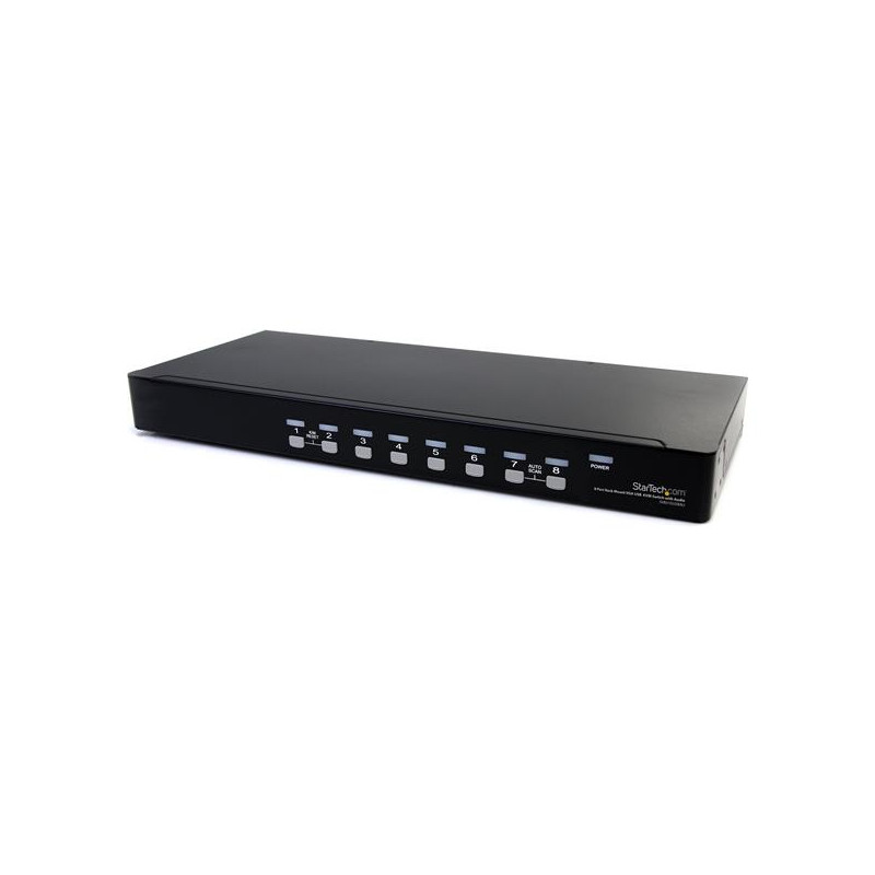 8 Port USB VGA KVM Switch with Audio