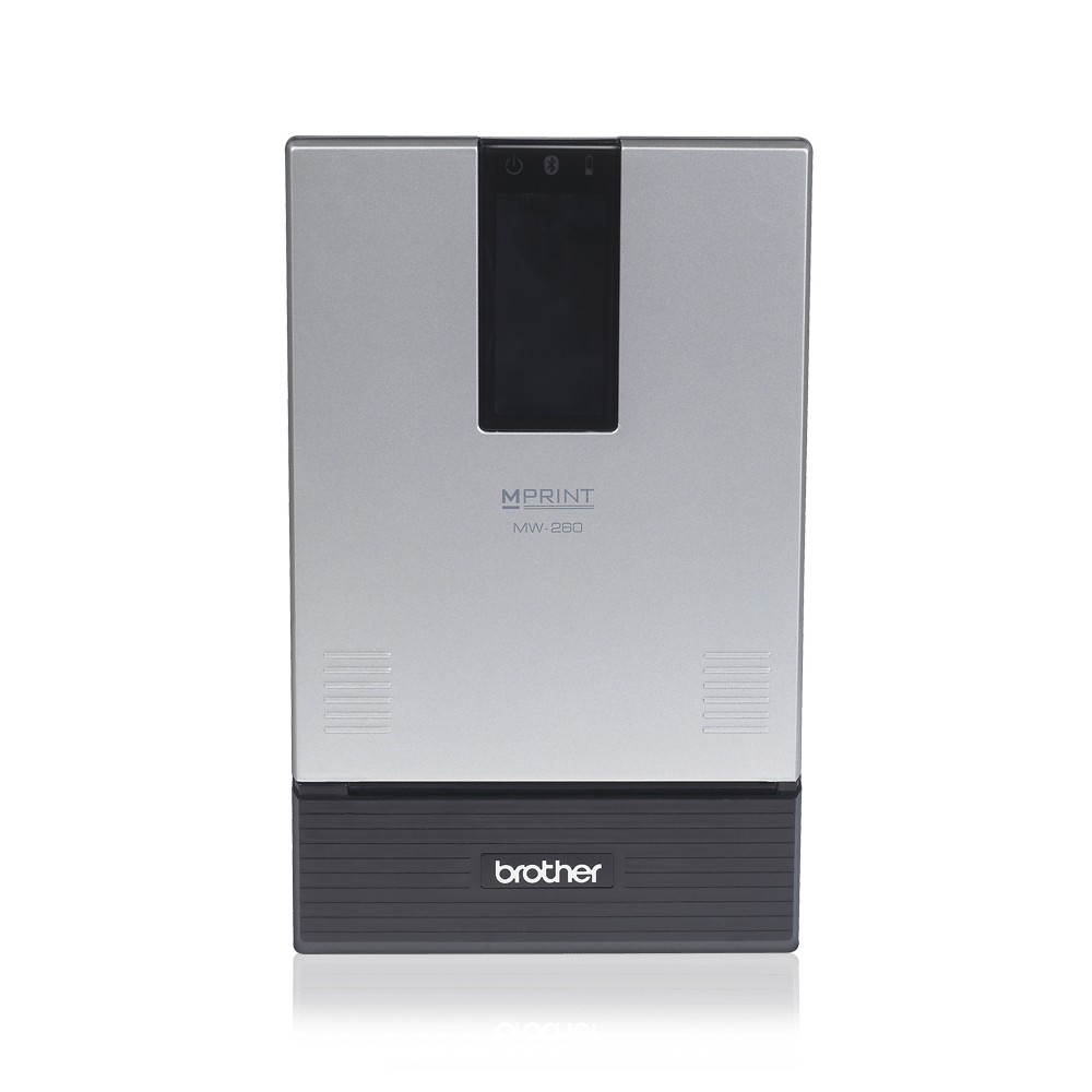 Brother MW-260A, Térmica directa, Impresora portátil, 300 x 300 DPI, Inalámbrico y alámbrico, 2.1+EDR, USB 2.0, IrDA