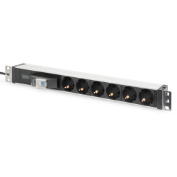1U Aluminum PDU, rack