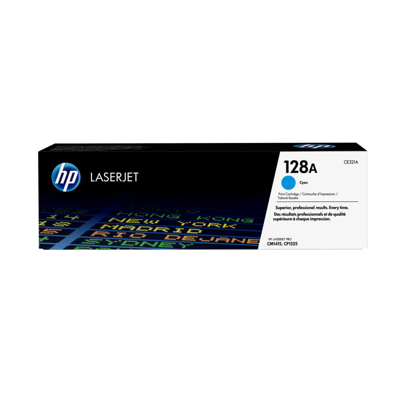 HP Toner/128A Cyan LaserJet Print Cart