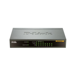 D-link 8p 10/100Mb FE Desk Switch w 4PoE