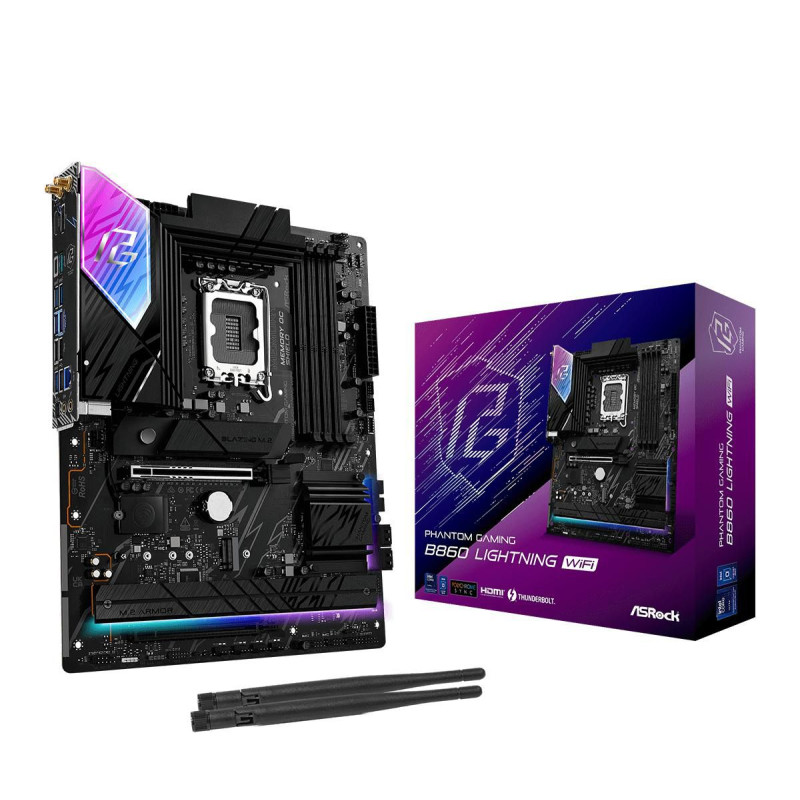 Asrock B860 Lightning WiFi Intel B860 LGA 1851 (Socket V1) A | APLIUM