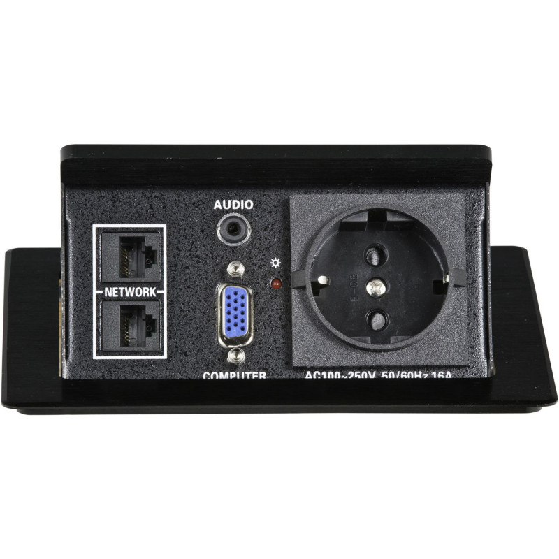 Caja de conexion para mesa