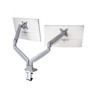 One-touch Height Adjust dual monitor arm