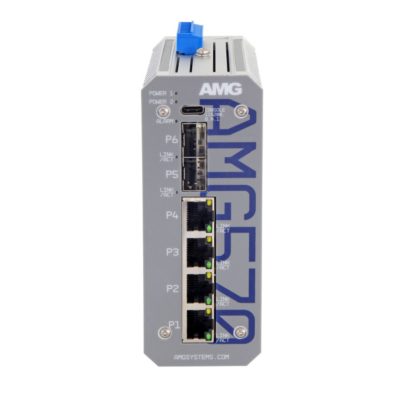 Industrial Managed Switch, 4x