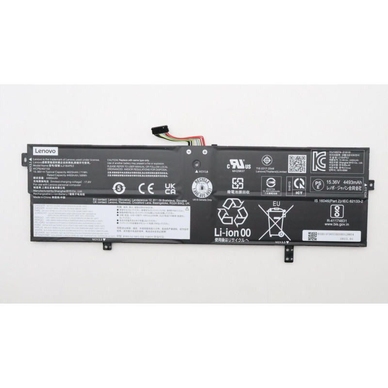 71Wh 4-cell battery for