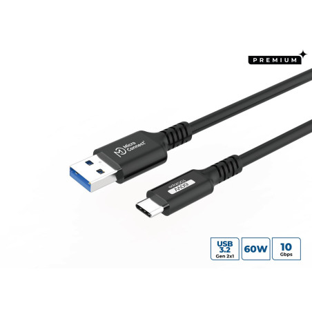 Premium USB-C to USB-A cable