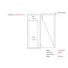 Ship-label 102 x 192mm,