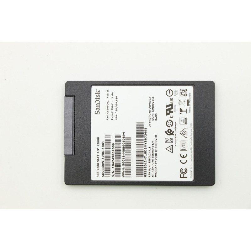 128G, 2.5, 7Mm, Sata6G, Sdk