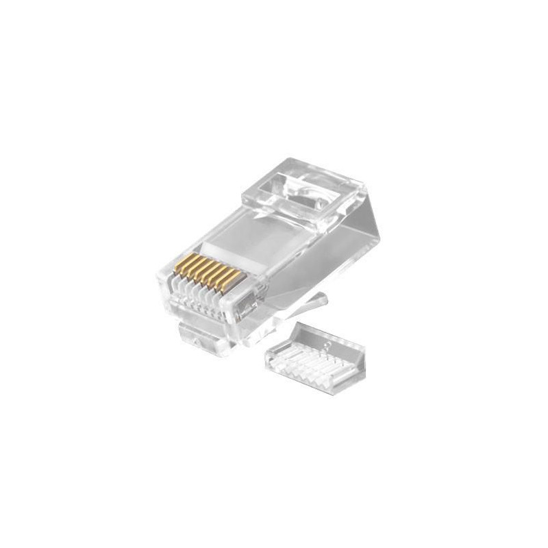 RJ45 UTP plug Cat6a for