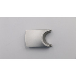 Hinge cover Bottom C4 Silver