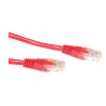 U/UTP CAT6 5M Red PVC