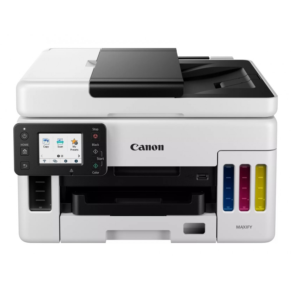 Canon MAXIFY GX6050 MegaTank, Inyección de tinta, Impresión a color, 600 x 1200 DPI, A4, Impresión directa, Negro, Amarillo