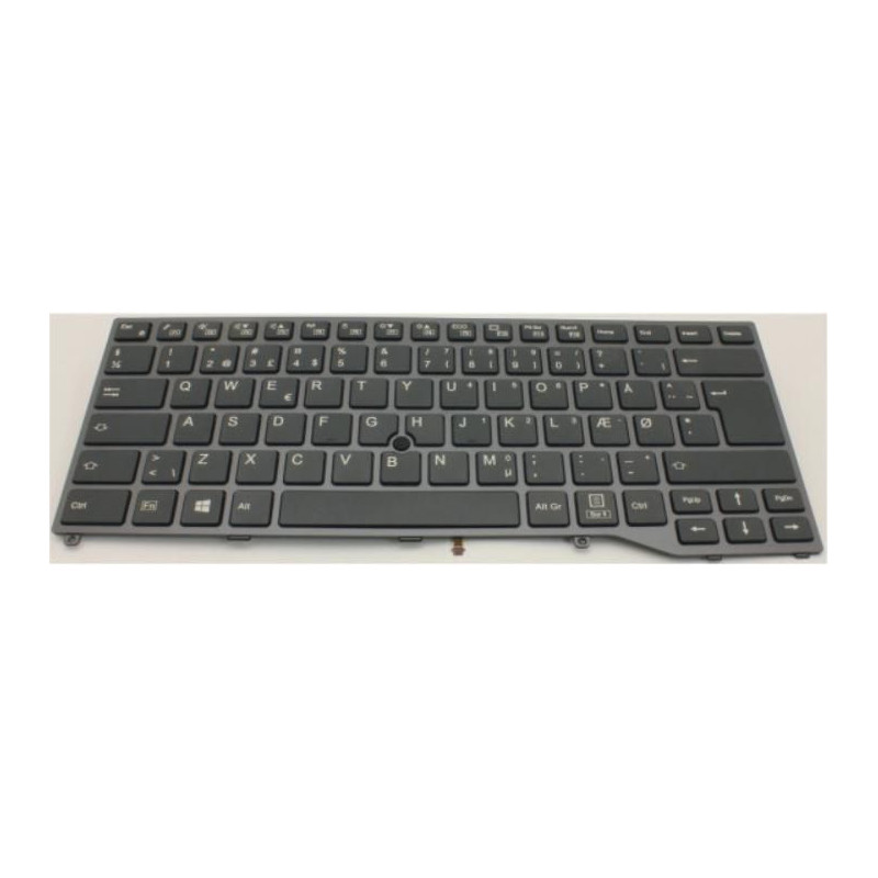 Keyboard Black W/Ts Denmark