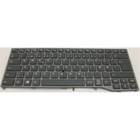Keyboard Black W/Ts Denmark