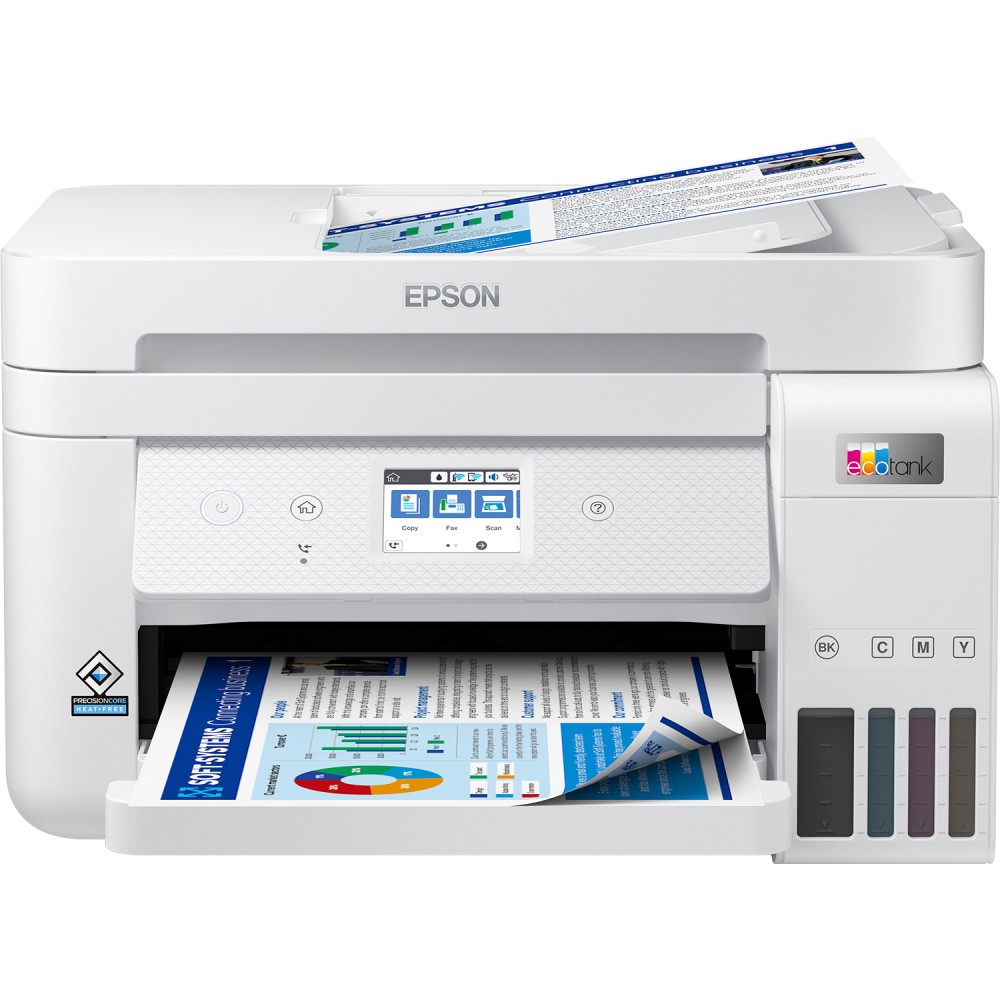 Epson EcoTank Impresora multifunción ET-4856 A4 con depósito de tinta, conexión Wi-Fi, Inyección de tinta, Impresión a color, 48